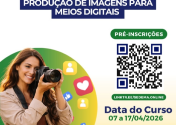 Chapadão do Sul abre inscrições para curso gratuito de Criação de Imagens para Meios Digitais