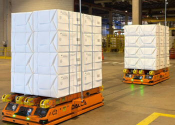 Suzano adota robôs autônomos para movimentação de fardos de celulose em Ribas do Rio Pardo (MS)
