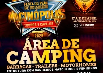 XXIV Festa do Peão de Alcinópolis anuncia Área de Camping para a edição 2026