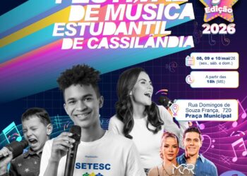 Contagem regressiva: faltam 10 dias para o Festival de Música Estudantil de Cassilândia