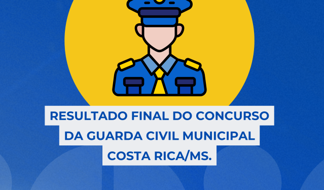 Passo Histórico: Costa Rica divulga resultado final do concurso para a Guarda Civil Municipal