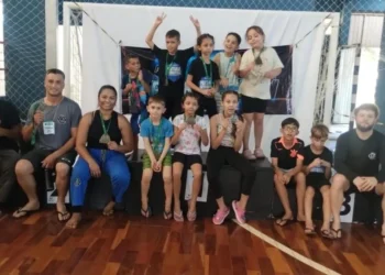 Atletas brilham no 3º Open Coxim de Jiu-Jítsu e conquistam 19 medalhas