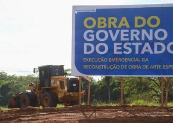 Governo de MS apoia obra emergencial e vai construir nova ponte de concreto sobre Rio do Peixe