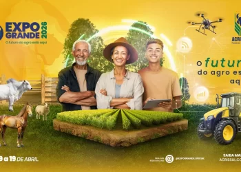 Expogrande 2026 contará com sistema de cadastro para entrada do público no Parque de Exposições