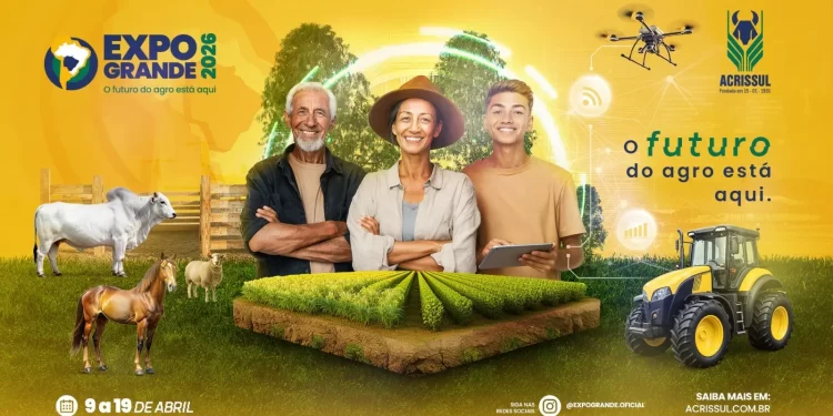 Expogrande 2026 contará com sistema de cadastro para entrada do público no Parque de Exposições