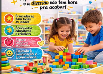 Crescer & Brincar: Novo espaço infantil no Bairro Greenville alia segurança, lazer e apoio aos pais