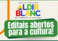 Incentivo à Arte: Editais da Lei Aldir Blanc oferecem R$ 270 mil para agentes e espaços culturais
