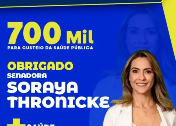 Saúde Fortalecida: Alcinópolis recebe R$ 700 mil via emenda da Senadora Soraya Thronicke