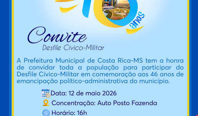 Costa Rica celebrará 46 anos com Desfile Cívico-Militar no dia 12 de maio