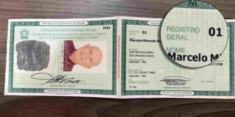 Curiosidade Histórica: Marcelo Miranda, segundo governador de MS, era o detentor do RG número 01 do Estado