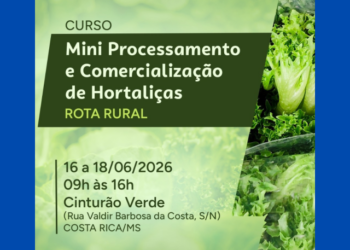 Agregação de Valor: Curso gratuito ensina técnicas de mini processamento de hortaliças para produtores de Costa Rica