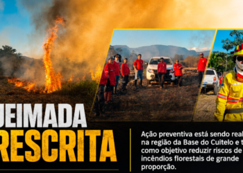 Fogo contra Fogo: Brigada de Alcinópolis e Corpo de Bombeiros concluem queima controlada para blindar o Parque do Rio Taquari contra incêndios