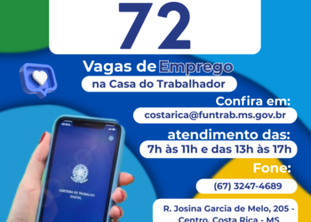 Mercado Aquecido: Casa do Trabalhador inicia a semana com 72 vagas de emprego em diversos setores