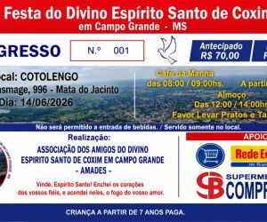 Fé além das Fronteiras: Com caravana saindo de Coxim, 29ª Festa do Divino Espírito Santo une tradição e solidariedade na Capital no dia 14 de junho