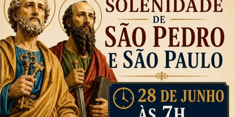 Festa do Padroeiro: Comunidade católica de Chapadão do Sul celebra São Pedro e São Paulo com carreata e show nacional de Diego Fernandes