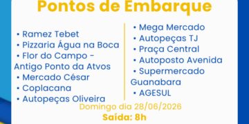 Integração no Campo: Com ônibus gratuito saindo às 8h, Costa Rica terá transporte especial para o 1º Torneio de Futebol Society da Lage neste domingo