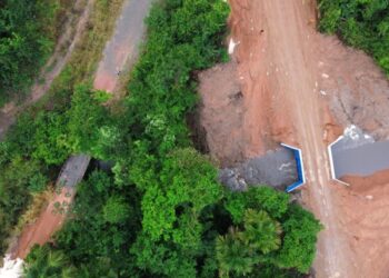 Fim das Pontes de Madeira: Prefeitura de Figueirão entrega galeria de concreto no Córrego do Mato com recursos próprios