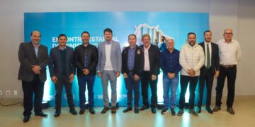 Prefeito Weliton Guimarães e vice Waldemar Barbosa participam de encontro estadual sobre governança pública e integridade em Campo Grande