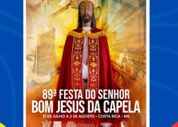 Tradicionalismo e Fé: Costa Rica se prepara para a 89ª Festa do Senhor Bom Jesus da Capela “Santo Fujão”