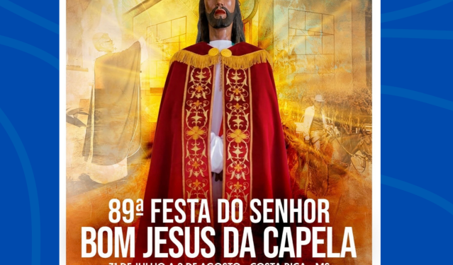 Tradicionalismo e Fé: Costa Rica se prepara para a 89ª Festa do Senhor Bom Jesus da Capela “Santo Fujão”