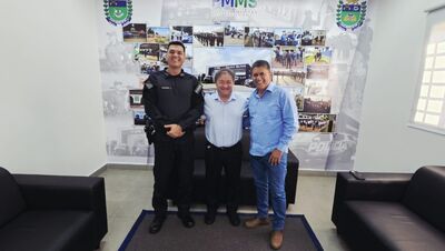 Segurança Institucional: Prefeito Edilson Magro e novo comando da PM traçam plano de choque contra vandalismo e facções em Coxim