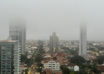 Previsão do Tempo: Nova frente fria avança sobre MS nesta terça-feira com chuva isolada e amplitude térmica de até 14°C