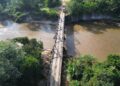 Prefeituras de Camapuã e São Gabriel do Oeste realizam reforma conjunta de ponte sobre o Rio Coxim