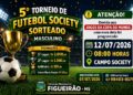 Agenda Esportiva: Prefeitura de Figueirão adia 5º Torneio de Futebol Society Masculino devido aos jogos da Copa do Mundo