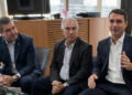 Riedel e Reinaldo participam de lançamento da candidatura de Flávio Bolsonaro neste sábado