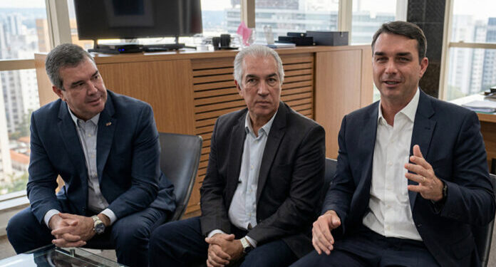 Riedel e Reinaldo participam de lançamento da candidatura de Flávio Bolsonaro neste sábado