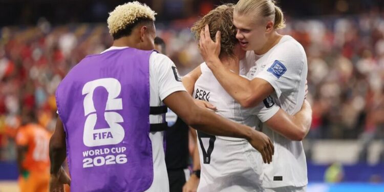 Haaland decide, vence Costa do Marfim e bota Noruega no caminho do Brasil