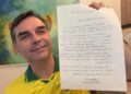 Carta de Bolsonaro a Flávio reforça pedido de união e apoio político