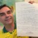 Carta de Bolsonaro a Flávio reforça pedido de união e apoio político