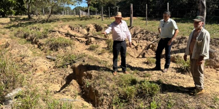 Infraestrutura Rural: Prefeitura intensifica recuperação de estradas na região do Jauru para garantir escoamento da safra