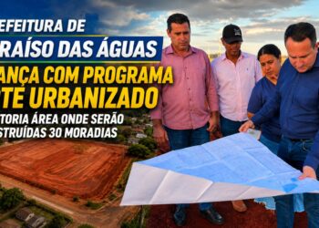 Prefeitura de Paraíso das Águas avança com Programa Lote Urbanizado e vistoria área para construção de 30 moradias
