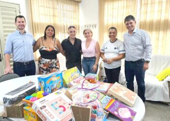 Prefeitura de Camapuã entrega brinquedos terapêuticos para fortalecer o atendimento na saúde municipal