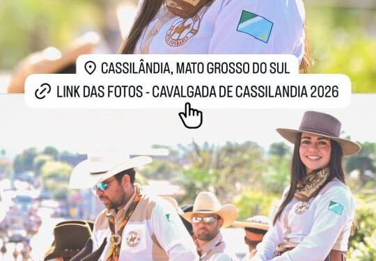 Cavalgada dos 72 anos de Cassilândia transforma a Praça São José em um grande encontro de tradição, famílias e emoção