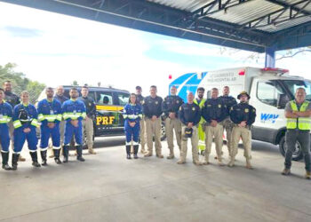 Way-112 realiza ação de saúde e conscientização para motoristas