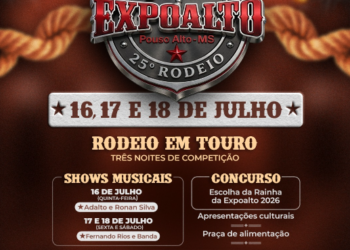 Cultura Sertaneja: Com rodeio em touros e entrada franca, Expoalto 2026 divulga programação oficial de shows no distrito