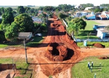 Infraestrutura e Urbanismo: Parceria entre Prefeitura e Estado avança com obras de drenagem na Vila Industrial antes da chegada do asfalto