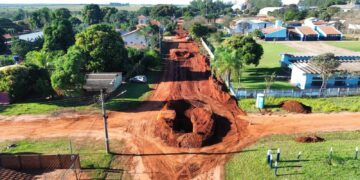 Infraestrutura e Urbanismo: Parceria entre Prefeitura e Estado avança com obras de drenagem na Vila Industrial antes da chegada do asfalto