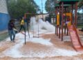 Prefeitura de Chapadão do Sul intensifica higienização e manutenção de playgrounds públicos