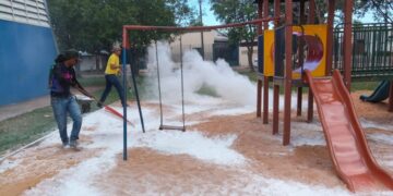 Prefeitura de Chapadão do Sul intensifica higienização e manutenção de playgrounds públicos