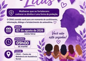 CRAS de Figueirão convida mulheres para Encontro PAIF em alusão ao Agosto Lilás