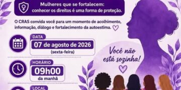 CRAS de Figueirão convida mulheres para Encontro PAIF em alusão ao Agosto Lilás