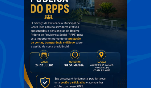 Costa Rica promove a 1ª Audiência Pública do RPPS para fortalecer a transparência na gestão previdenciária