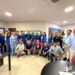 Alunos do projeto “Câmara Vai à Escola” conhecem o Paço Municipal e visitam o gabinete do prefeito Walter Schlatter em Chapadão do Sul