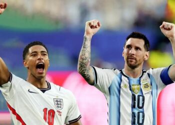 Argentina e Inglaterra disputam hoje vaga na final da Copa