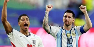 Argentina e Inglaterra disputam hoje vaga na final da Copa