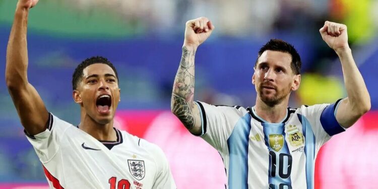 Argentina e Inglaterra disputam hoje vaga na final da Copa